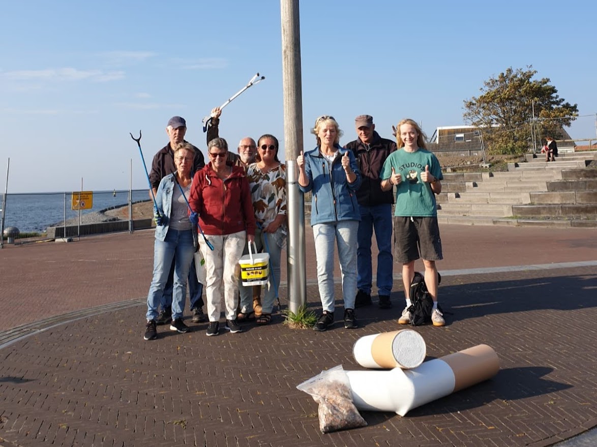 Negen vrijwilligers meldden zich